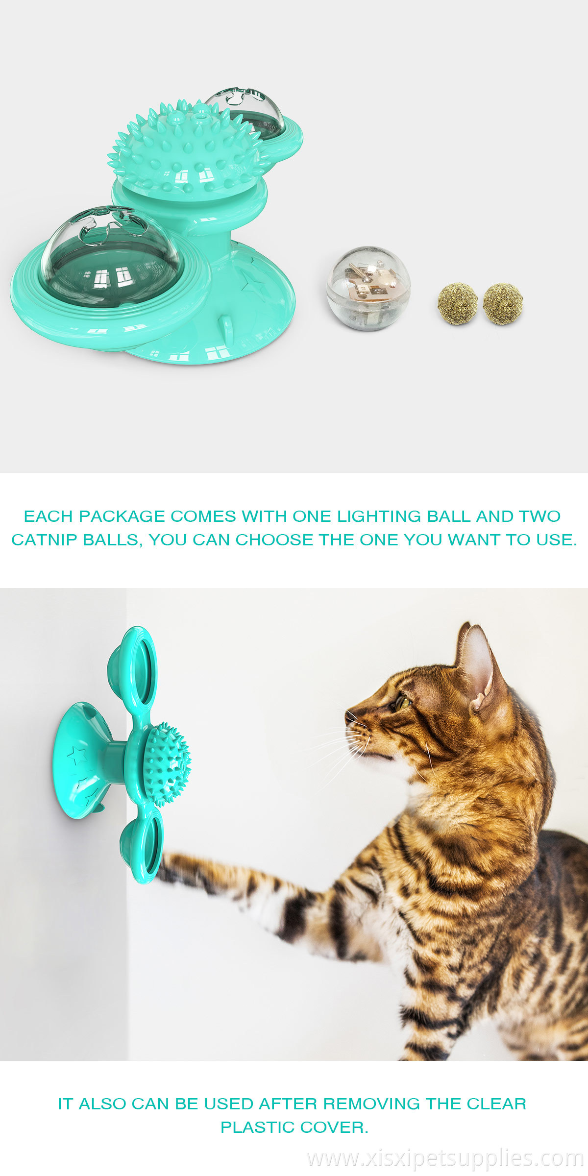 Wholesale Windmill Cat Toy 6.25